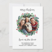 Neue Zuhause Foto Grüne Kraut Weihnachtsfeier Movi Ankündigung (Vorderseite)