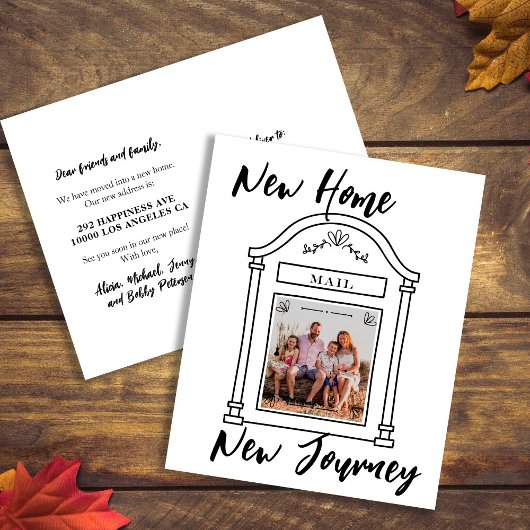 Neue Zuhause-Foto-Meldung