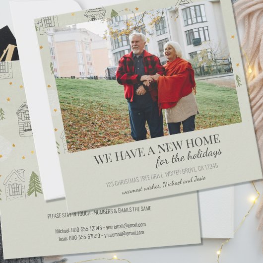 Neue Zuhause Foto Pine Tree House Ankündigung