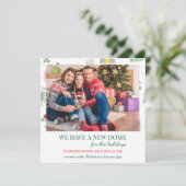 Neue Zuhause Foto Whimsy Pine Trees and Houses Mov Ankündigung (Stehend Vorderseite)