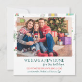 Neue Zuhause Foto Whimsy Pine Trees and Houses Mov Ankündigung (Vorderseite)