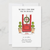 Neue Zuhause für bewegte Feiertage Einladung (Vorderseite)