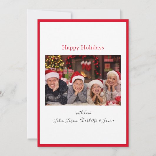 Neue Zuhause für bewegte Feiertage Einladung (Rückseite)