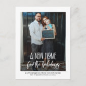 Neue Zuhause für das Foto Holidays Weihnachten Postkarte (Vorderseite)