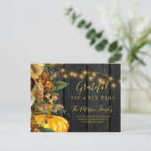 Neue Zuhause für den Erntedank, der sich bewegt Ankündigungspostkarte (Stehend Vorderseite)