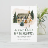 Neue Zuhause für die Feiertage Ankündigung (Stehend Vorderseite)