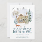 Neue Zuhause für die Feiertage Ankündigung (Vorderseite)