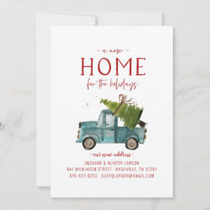 Neue Zuhause für die Feiertage-Ankündigung Ankündigung