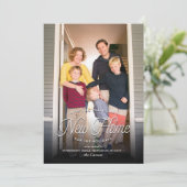 Neue Zuhause für die Feiertage-Ankündigung Ankündigung (Stehend Vorderseite)