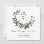 Neue Zuhause für die Feiertage-Ankündigung Einladung (Vorderseite)