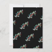 Neue Zuhause für die Feiertage-Ankündigung Einladung (Rückseite)