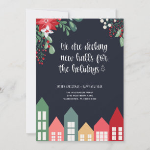 Neue Zuhause für die Feiertage-Ankündigung Einladung