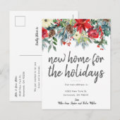 Neue Zuhause für die Feiertage Moving Ankündigung (Vorne/Hinten)