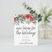 Neue Zuhause für die Feiertage Moving Ankündigung (Stehend Vorderseite)