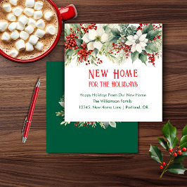 Neue Zuhause für die Zuhause-Ankündigung "Holidays Begleitkarte