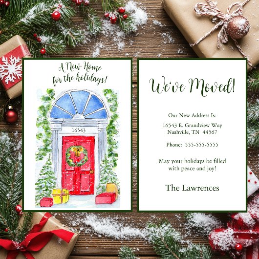 Neue Zuhause für Feiertage Ankündigung