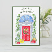 Neue Zuhause für Feiertage Ankündigung (Stehend Vorderseite)