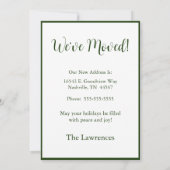 Neue Zuhause für Feiertage Ankündigung (Rückseite)