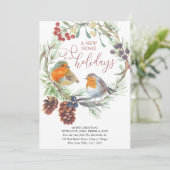 Neue Zuhause für Feiertage Robin und Kiefernkäfer Ankündigung (Stehend Vorderseite)