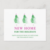 Neue Zuhause für Ferien | Ankündigung der Beförder Postkarte (Vorderseite)