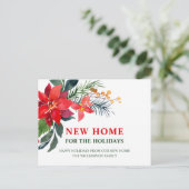 Neue Zuhause für Ferien | Ankündigung der Beförder Postkarte (Stehend Vorderseite)