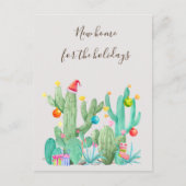 Neue Zuhause für Ferienkaktus im Südwesten Postkarte (Vorderseite)