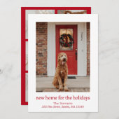 Neue Zuhause für Holidays Moderne Weihnachten (Vorne/Hinten)