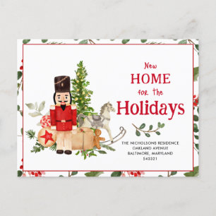 Neue Zuhause für Holidays Nutcracker Ankündigungspostkarte