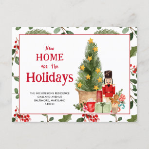Neue Zuhause für Holidays Nutcracker Ankündigungspostkarte