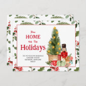 Neue Zuhause für Holidays Nutcracker Ankündigungspostkarte (Vorne/Hinten)
