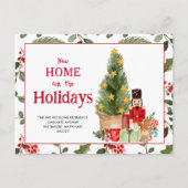 Neue Zuhause für Holidays Nutcracker Ankündigungspostkarte (Vorderseite)