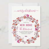 Neue Zuhause für Weihnachts-Weihnachtsferien im Um Ankündigung (Vorderseite)