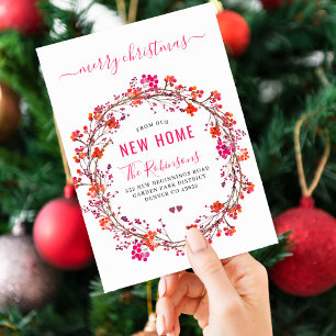 Neue Zuhause für Weihnachts-Weihnachtsferien im Um Ankündigung