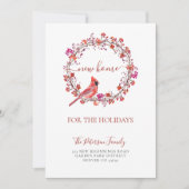 Neue Zuhause für Weihnachtsferien in Bewegung Ankündigung (Vorderseite)