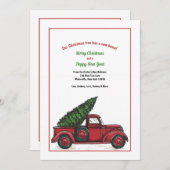 Neue Zuhause für Weihnachtskarten Feiertagskarte (Vorne/Hinten)