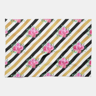 Neue Zuhause Geschenke tropischer Blumenarten Geschirrtuch