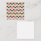 Neue Zuhause Gift Pink Floral Handtücher Mitteilungskarte (Vorne/Hinten)