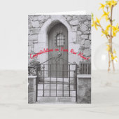 Neue Zuhause Glückwunschkarte Karte (Gelbe Blume)