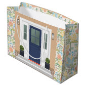 Neue Zuhause Große Geschenktüte (Rückseite Schrägansicht)