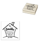 Neue Zuhause Gummistempel (Stempel)