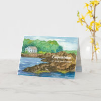 Neue Zuhause Herzlichen Glückwunsch Beach Hütte Oc