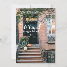 Neue Zuhause Herzlichen Glückwunsch Grußkarte