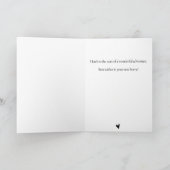 Neue Zuhause Herzlichen Glückwunsch Grußkarte Karte (Innenseite)