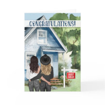 Neue Zuhause Herzlichen Glückwunsch Lesbian Couple