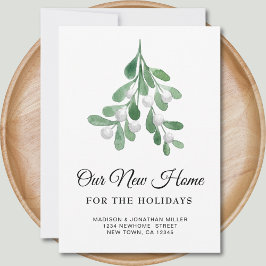 Neue Zuhause Holidays Moving Ankündigung