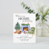 Neue Zuhause Holidays Moving Ankündigung Wasserfar (Stehend Vorderseite)