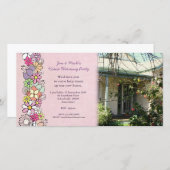 Neue Zuhause House Erwärmung Party Fotokarte (Vorne/Hinten)