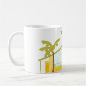 Neue Zuhause in den Palmen Kaffeetasse (Links)