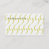 Neue Zuhause in den Palmen Terminkarte (Rückseite)