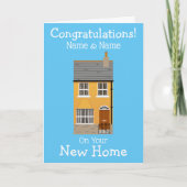 Neue Zuhause Karte (Vorderseite)